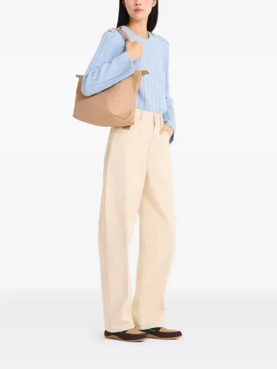 Longchamp 르 플리아쥬 원 숄더 백 In Brown