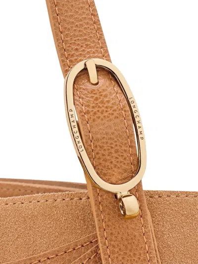 Longchamp Complice Soft Leather Open Tote