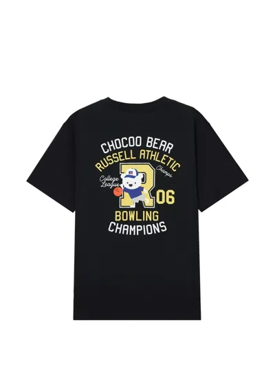 Chocoolate Graphic-print T-shirt In Black