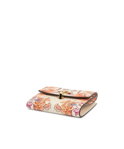 Ferragamo Snap Fold Wallet In Multi