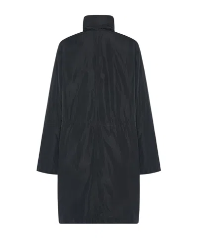 The Row Aldara Technical Coat In Black