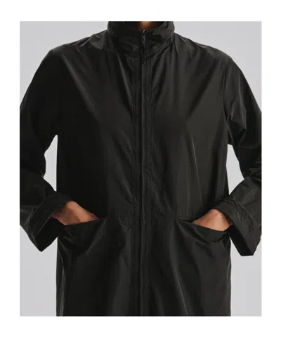 The Row Aldara Technical Coat In Black