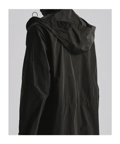 The Row Aldara Technical Coat In Black