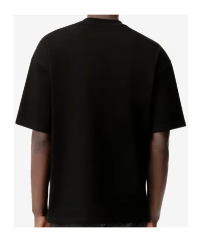Amiri Script Logo J Modal Regular T-shirt In Black