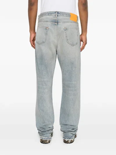 Gallery Dept. Belt-loop Distressed Jeans In Blue