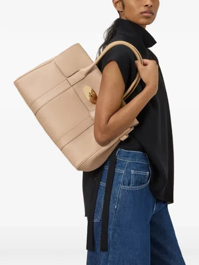 Mulberry Small Leather Bayswater Shoulder Bag In Pink