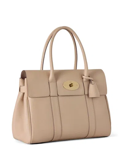 Mulberry Small Leather Bayswater Shoulder Bag In Pink
