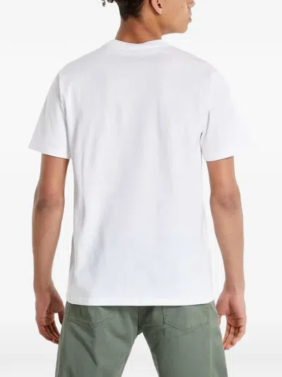 Carhartt University Script Cotton T-shirt In White