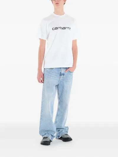 Carhartt Script T-shirt In White