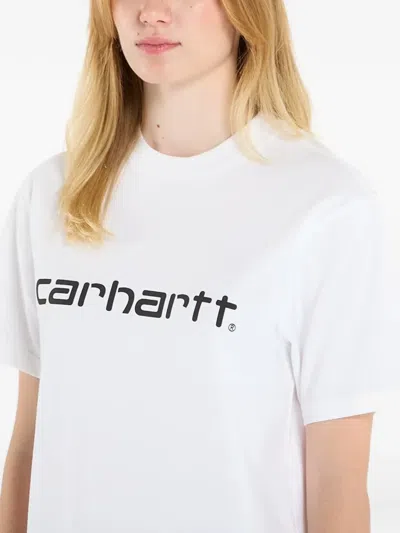 Carhartt Script T-shirt In White