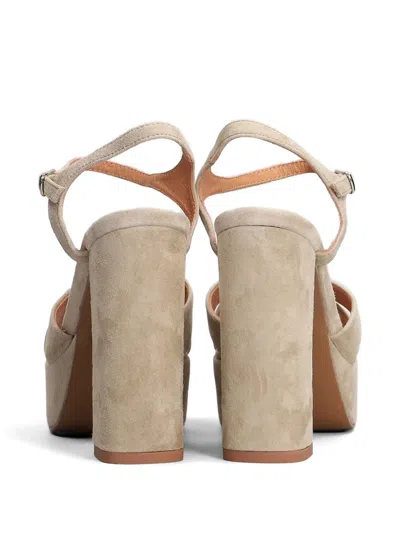 Bibi Lou Primrose Platform Sandals In Blue
