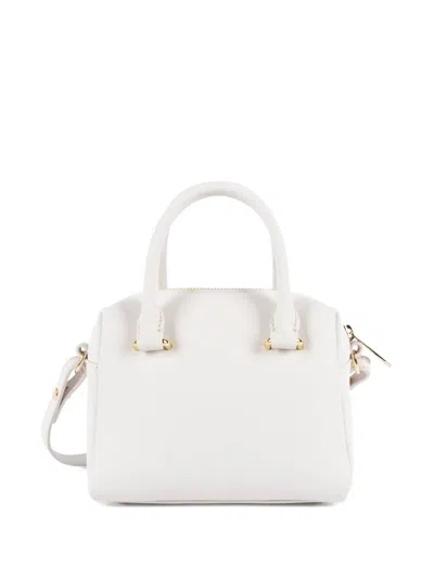 Lancaster Cube Mini Bag In White