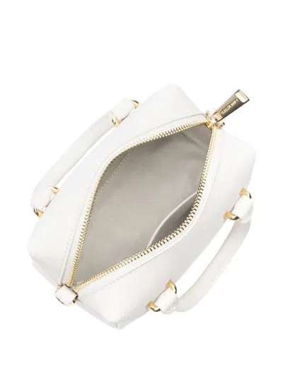 Lancaster Cube Mini Bag In White