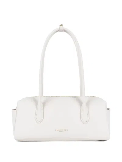 Lancaster Cube Shoulder Bag In White