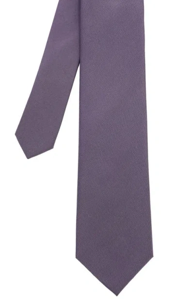 Dkny Iridescent Solid Tie In Purple