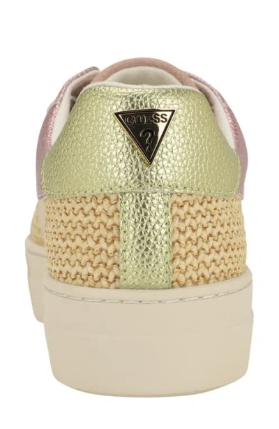 Guess Prym Sneaker In Pink