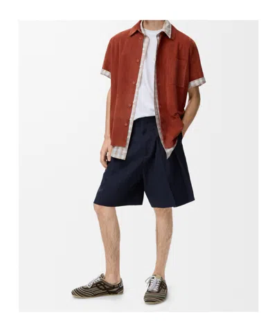 Loewe Belt Loop Shorts In Multi