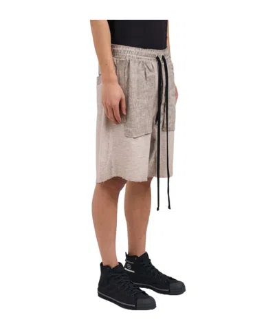 Thom Krom Drawstring Shorts In Neutral