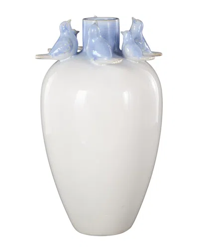 Peyton Lane Vase In White
