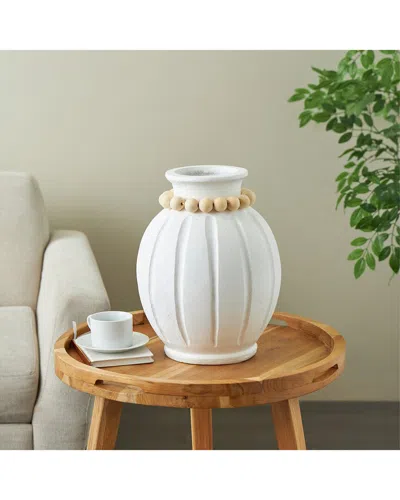 Peyton Lane Vase In White