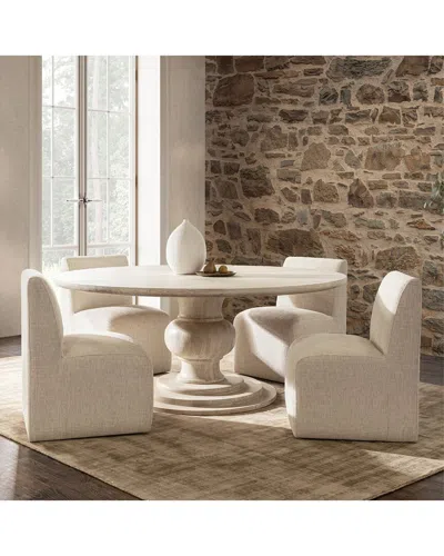 Classic Home Hera Solid Mango 72in Dining Table In Neutral