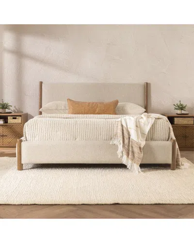 Classic Home Bennington Upholstered Queen Bed In Neutral