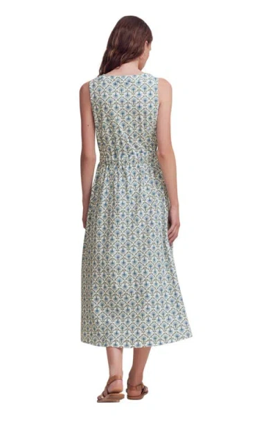 Boden Delphine Cotton Jersey Midi Dress In Blue