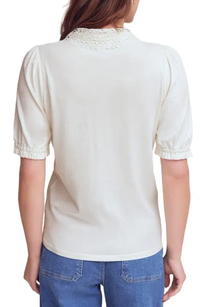 Boden Nessa Broderie Top In Neutral