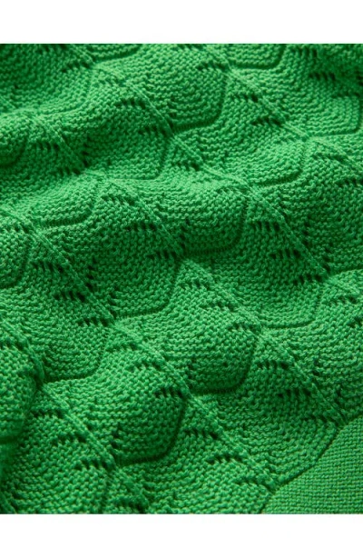 Boden Knit Pull-on Shorts In Green