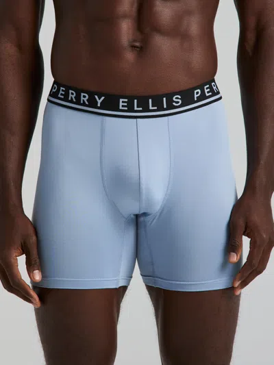 Perry Ellis Men's 4-pack Microfiber Stretch Boxer Brief In Multi