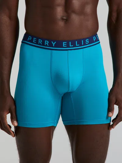 Perry Ellis Men's 4-pack Microfiber Stretch Boxer Brief In Multi