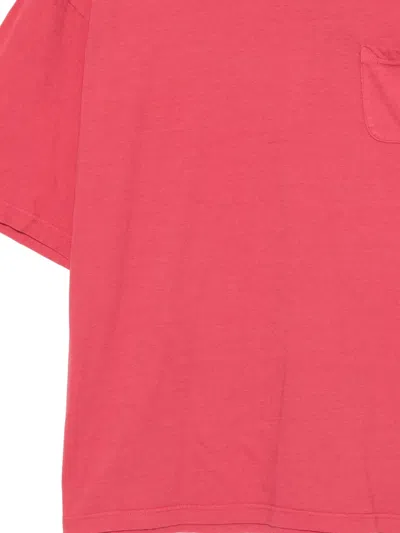 Visvim Chest-pocket T-shirt In Pink