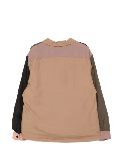 Visvim Colour-block Panelled Jacket In Multi