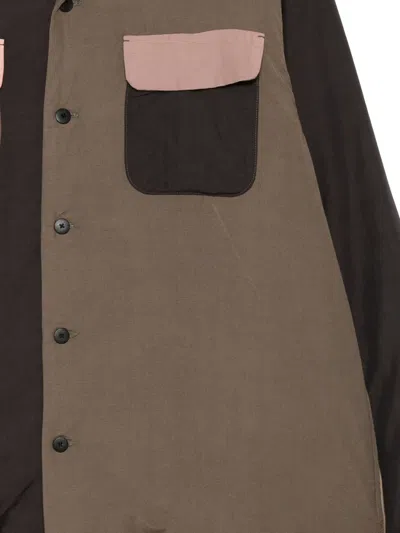 Visvim Colour-block Panelled Jacket In Multi