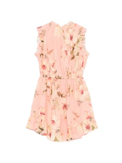 Zimmermann Little Girl's & Girl's Mahon Flip Cotton Dress In Multi