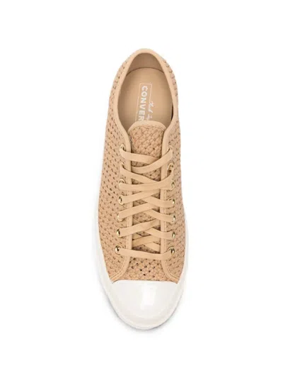 Converse Chuck 70 Woven Leather Low Top Sneaker In Brown