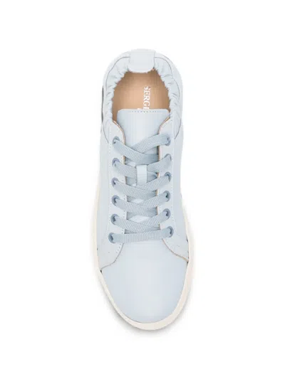 Sergio Moretti Firenze Elasticated-collar Sneakers In Blue