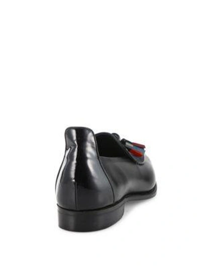 Shop Corthay Brighton Tassel Pullman Loafers In Black