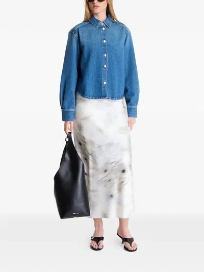 Samsoe & Samsoe Denim Shirt In Blue