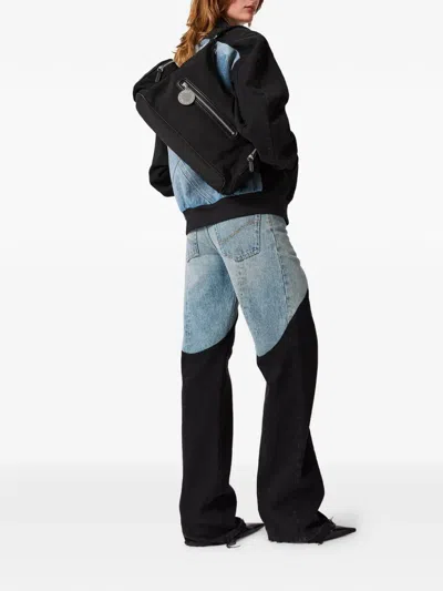 Stella Mccartney Patchwork Jeans In Patchwork Denim In Blue
