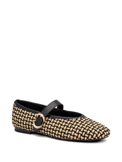 Frau Two-tone Ballet Flats In Multi