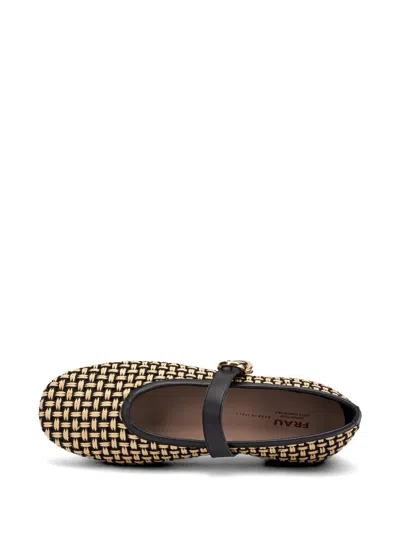 Frau Two-tone Ballet Flats In Multi
