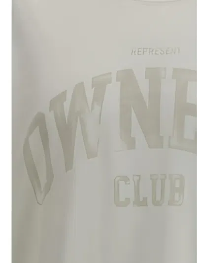 Represent Owners Club Cotton T-shirt In Neutral