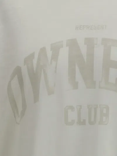 Represent Owners Club Cotton T-shirt In Neutral