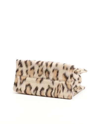Celine Céline Small Leopard Thaise Triomphe Bag In Multi
