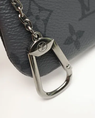 Louis Vuitton Eclipse Coin Purse In Black
