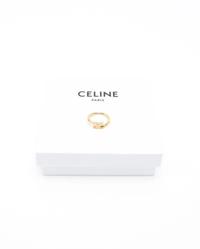 Celine Céline Triomphe Ring In Gold