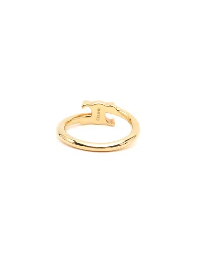 Celine Céline Triomphe Ring In Gold