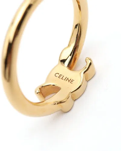 Celine Céline Triomphe Ring In Gold