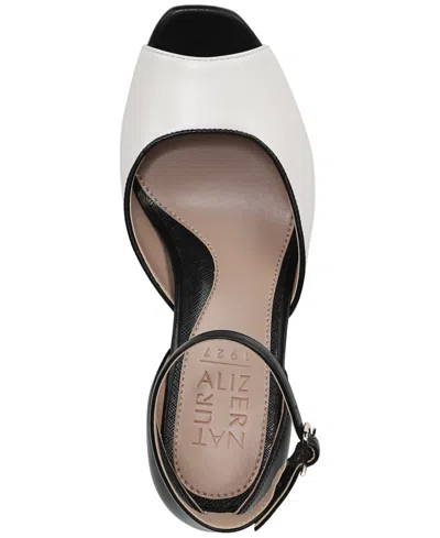 Naturalizer Asha Ankle Strap Peep Toe Pump In Multi